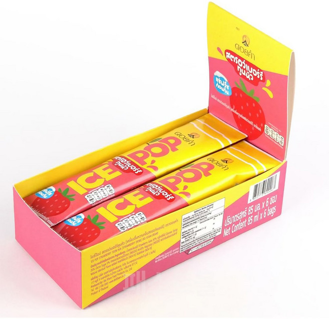 아이스팝 딸기(85ml X 6개입) 510ml, 85ml