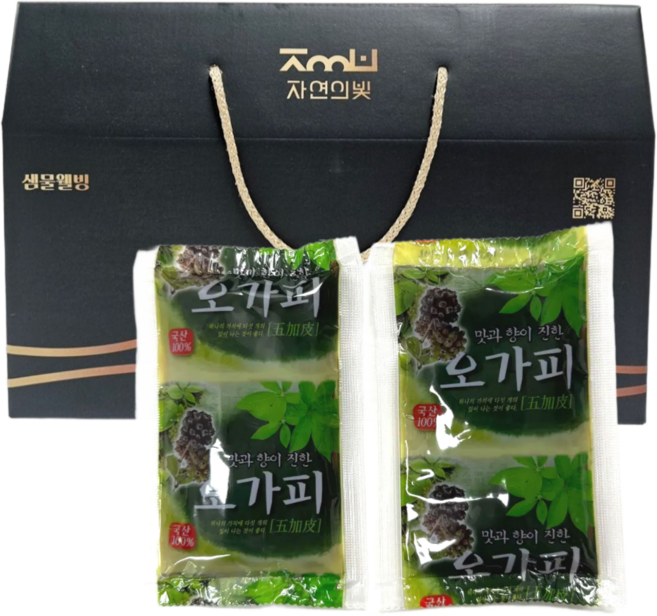 샘물웰빙 오가피즙 오가피엑기스 진액 100ml x 60개입, 1박스, 6L