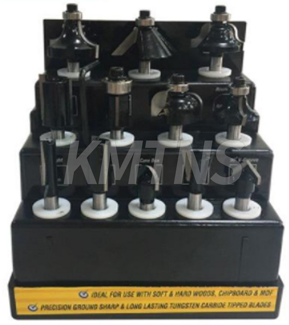 일반 트리머비트날세트 (6MM트리머용/12PCS), 1개