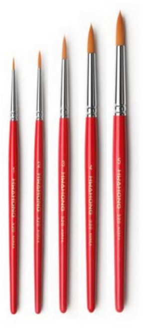 화홍 320 세필붓 5본조 세트, 1개