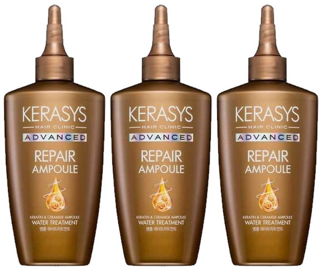 케라시스 어드밴스드 리페어 앰플 워터 트리트먼트, 3개, 220ml