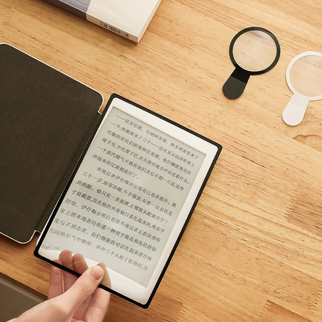 판 돋보기 3종세트 사각 원형 확대경, 1