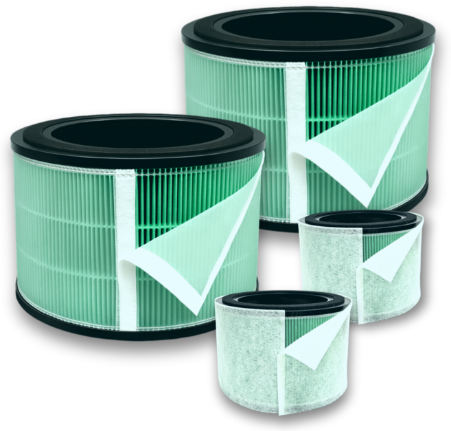 LG 엘지 공기청정기 퓨리케어360 해파필터+탈취필터+펫망필터+보조필터 세트 전용 호환, 2세트, 1개