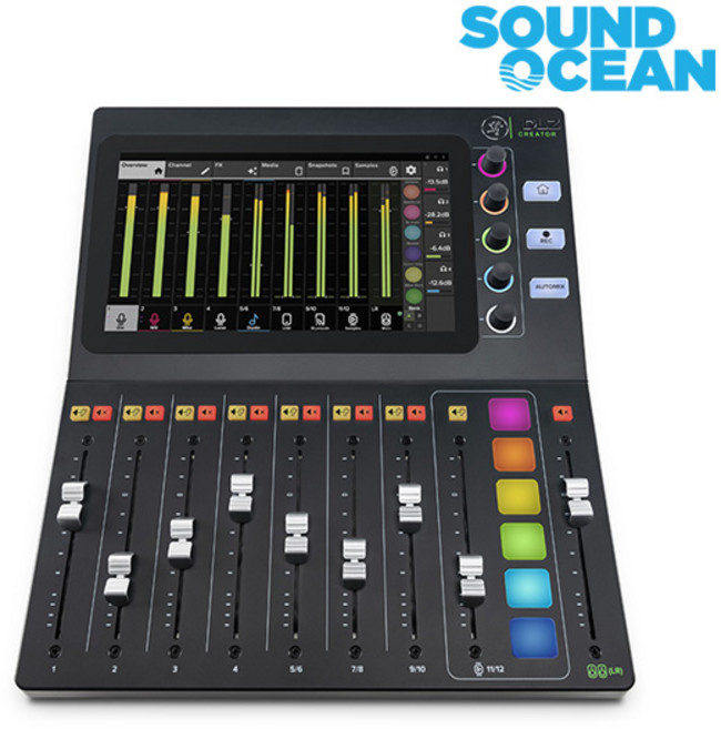 맥키 오디오 믹싱 콘솔 믹서 MACKIE Audio Mixer, DLZ Creator