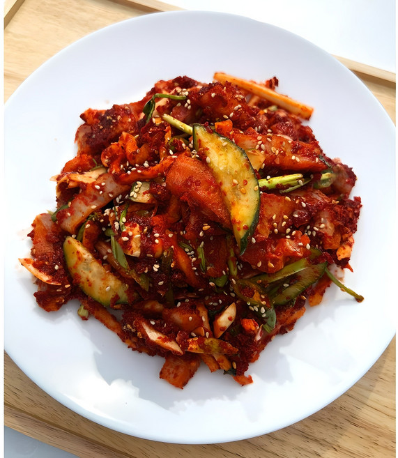 선한홍어 홍어회무침 새콤달콤 1kg, 1개
