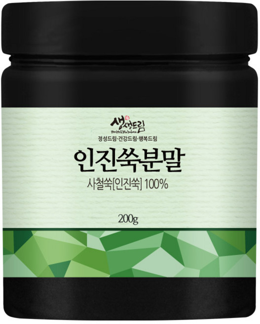 인진쑥 분말 가루 200g 국산 국내산, 단품, 1개