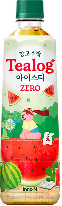 티로그 망고수박 아이스티 제로, 20개, 500ml