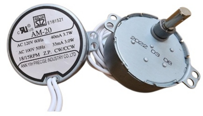 同步馬達 台灣製 60HZ, AM-20 AC120V 插梢式, AM-20 AC120V 插梢式