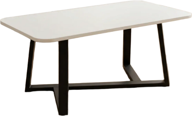 우드썬 거실용 미니 소파테이블 WST1, 화이트