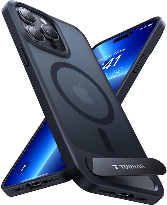 토라스 18N 초강력 마그네틱 맥세이프 간편 스탠드 휴대폰 케이스 Ostand L1 마그네틱