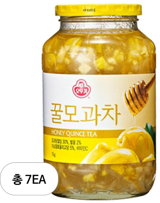 오뚜기 꿀모과차, 1kg, 1개입, 7개
