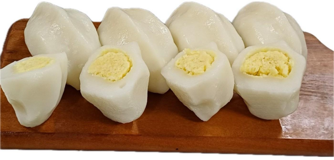 명가떡향기 수제 녹두 왕 송편 개별포장 아침 식사대용 건강식, 12개, 90g