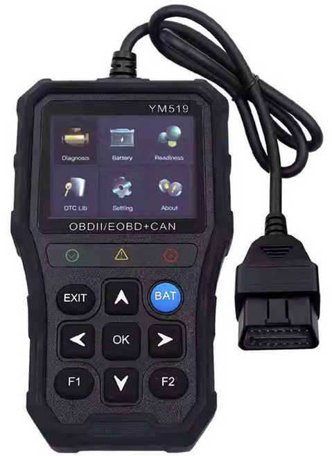 인포카 차량용스캐너 차량진단기 한국어지원 감지기, 차량 고장 진단기 YM119, 1개