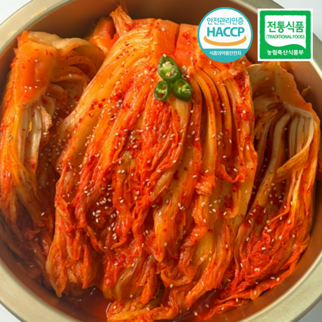맛꾼 [HACCP 인증] 30년 전통 국내산 전라도 묵은지 묵은김치, 3kg, 1개