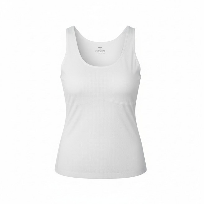 ShiJuGi細織姬 長版涼感無痕透氣內衣 舒適百搭 白色 XL