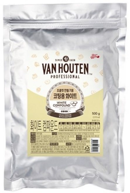 칼리바우트 반호튼 화이트 컴파운드 코팅 초콜릿 500g, 반호튼화이트500g, 1개