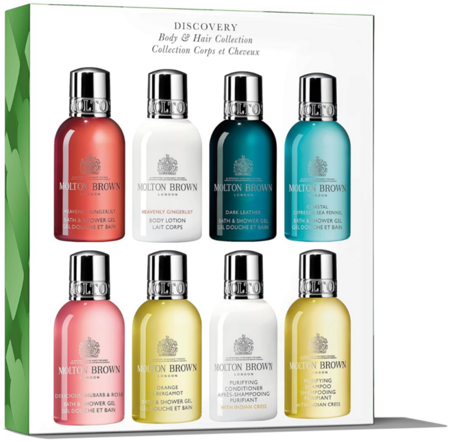 몰튼브라운 어메니티 디스커버리 바디 앤 헤어 세트 50ml x 8개입