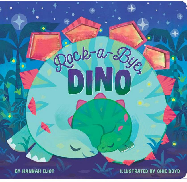 Rock-a-bye Dino 觸摸書 硬頁書/Hannah Eliot, 詳見詳細資訊