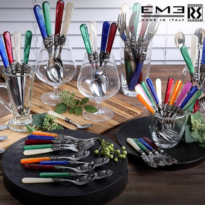 이엠이 나폴레옹/리바도시 라울라 커트러리 택1, 상세설명 참조, 74.리바도시 스푼(소) 블루, 1개