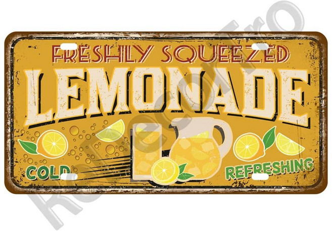 플레이트 위스키 플라크 맥주 커피 홈 벽장식 레트로 금속 공예 아트 주석 표지판 음료 와인 펍 카페, 색상: 15. YHYG 1554, 1개