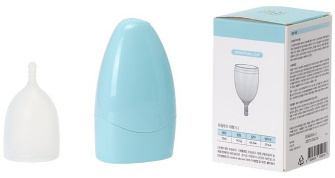 태진실리콘 생리컵 L 35ml, 1개, 대형, 1개입