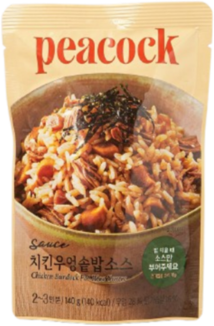 치킨 우엉솥밥 소스, 3개, 140g