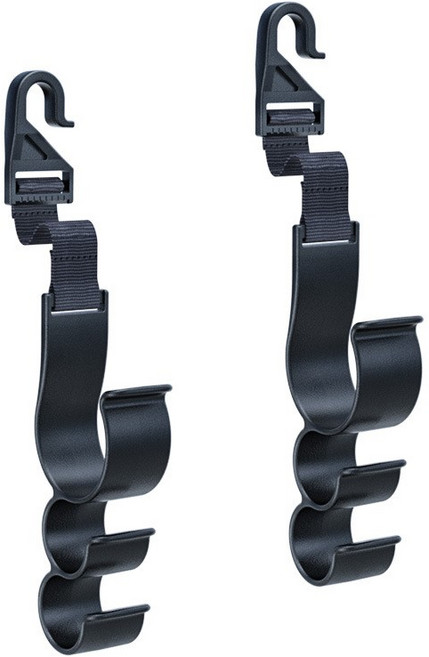 자동차 SUV RV 다용도 3단후크 우산걸이, 1세트, 일반형