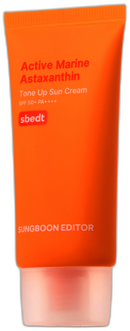 성분에디터 액티브 마린 아스타잔틴 톤업 선크림 2주 기미 개선, 1개, 50ml