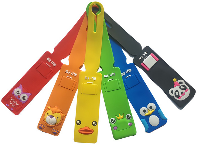 캐릿비 동물 네임택 이름표 6종