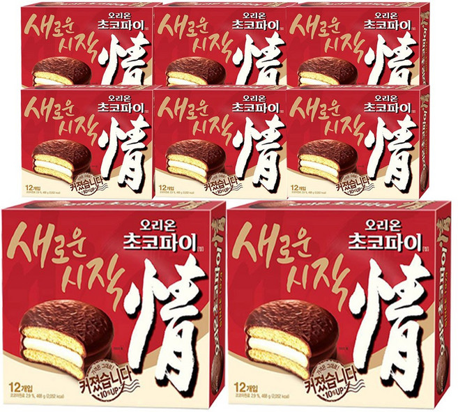 오리온 초코파이, 486g, 8개