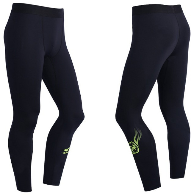 아티누스 AP-296 레깅스 반바지내의 타이즈바지, 라임, M(30)