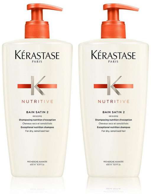 유럽직구 Kérastase 케라스타즈 뉴트리티브 베인 스테인 2 샴푸 500ml 2입