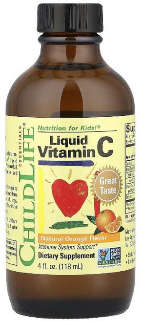 차일드라이프에센셜 마시는 액상 어린이 키즈 유아 비타민 C 비타민씨 118ml