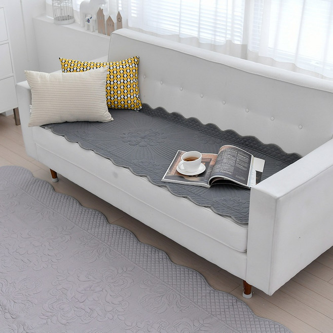 마일라 소프트 워싱 쇼파패드 3인용 4인용