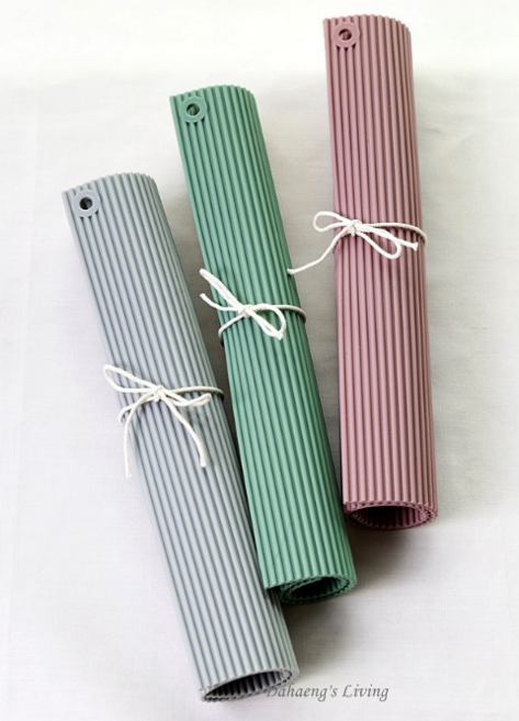 [다행의살림] 실리콘 김밥말이, 1개, 핑크