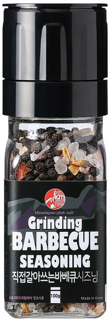 아이엠소스 직접갈아먹는 바베큐시즈닝 그라인더, 1개, 100g