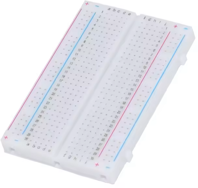 브레드보드 400홀 빵판 (흰색), 1개