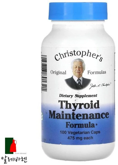Christopher's Original Formulas 체스트 포뮬러 475mg 100 베지캡슐, 100개, 100정, 1개 - 쿠팡
