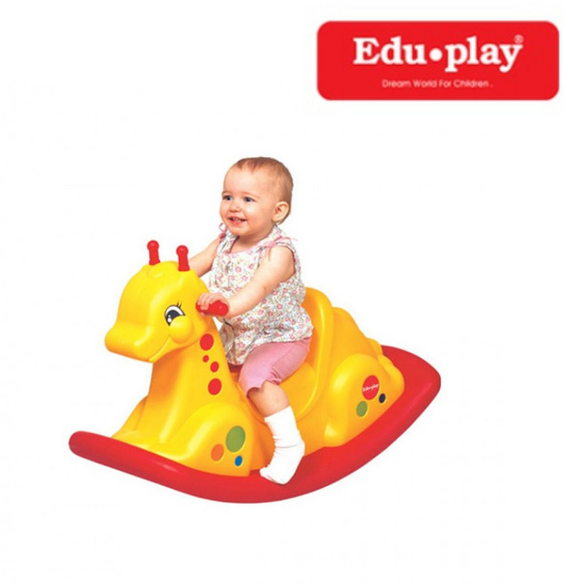 유아동 실내놀이기구 쿠쿠토이즈 흔들기린, 1개