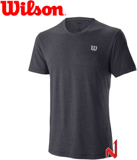 윌슨 반팔티 트레이닝 브이넥 티 WRA773902 남성