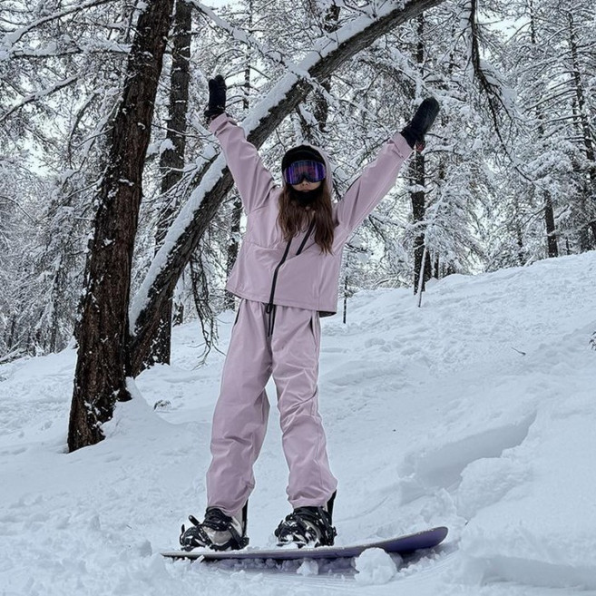 BOBOXS 情侶單板滑雪服套裝 防水防寒衝鋒衣兩件套