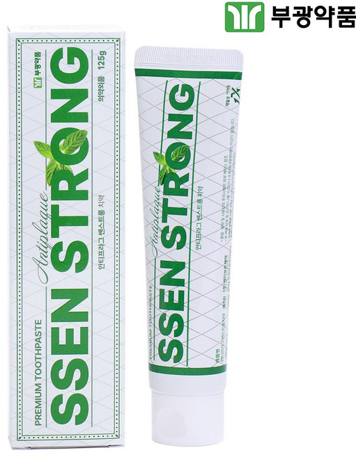 [목마켓]부광약품 안티프라그 쎈스트롱 치약 125g, 1개