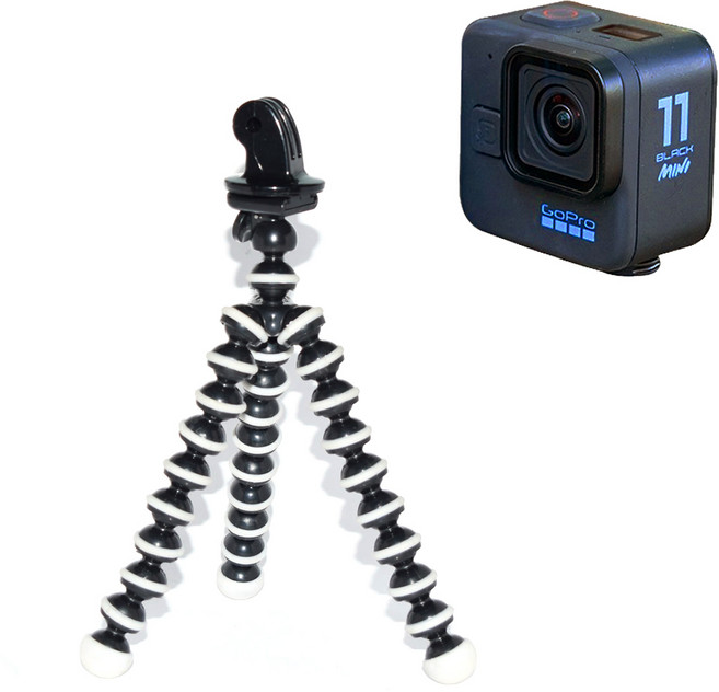 톡톡마켓 고프로11 미니 호환 고릴라 관절 삼각대 촬영 스탠드, 1