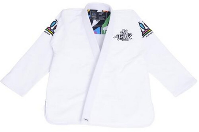 Jhood X 코마 그래피티 콜라보 주짓수 도복 - 화이트