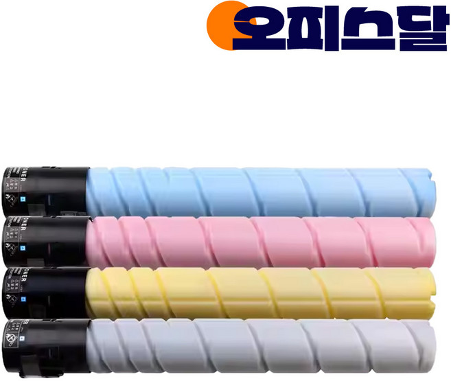 코니카미놀타 Bizhub-C368 재생토너(칩장착) TN-324, 파랑, 1개