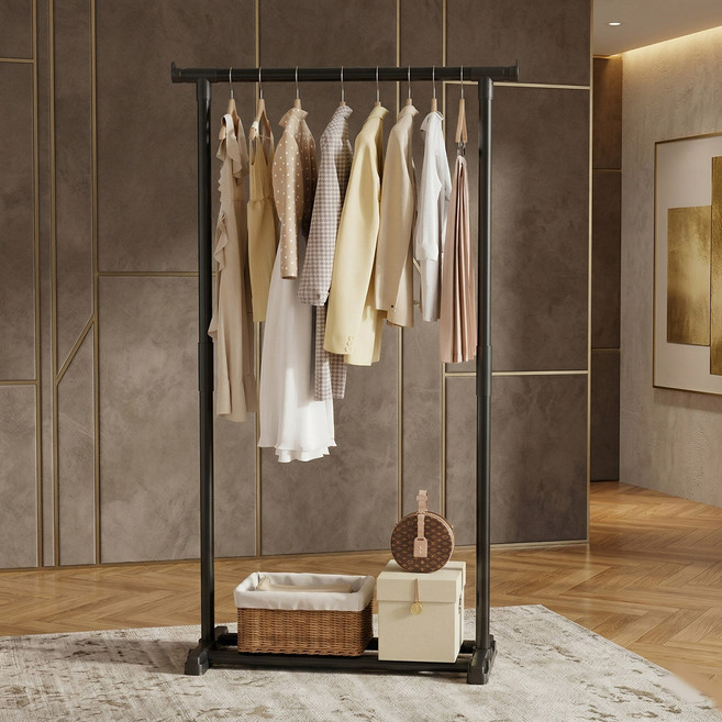 only 예홈 by Design / 스탠드 옷걸이 수납 철제 행거 헹거 옷장 이동식 선반