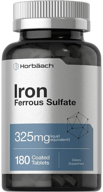 철분제 황산철 325mg 180정 호바흐, 1개