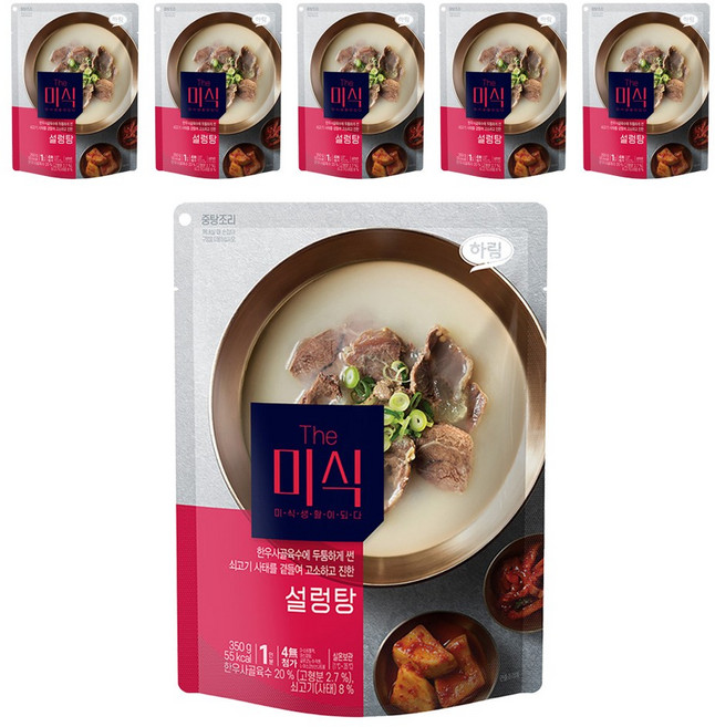 더미식 설렁탕, 350g, 6개