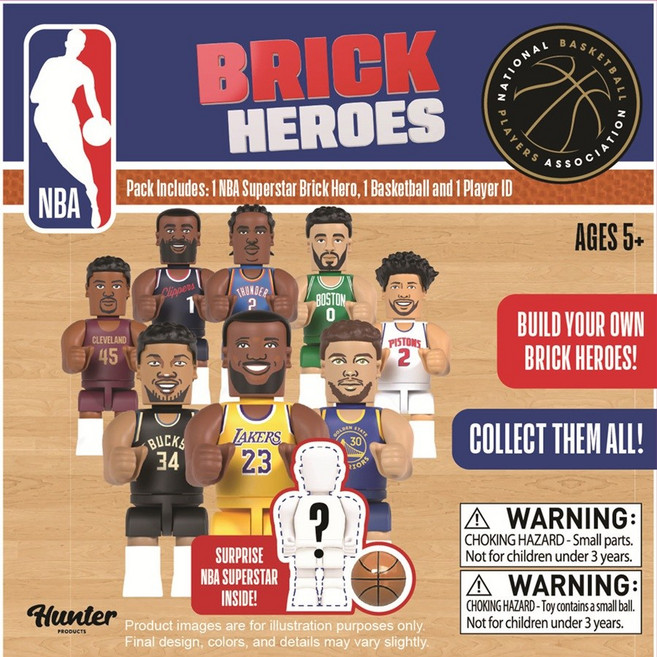 NBA블록 랜덤 피규어, 1개