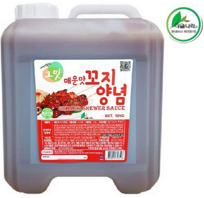 이슬나라 꼬치양념(매운맛) 꼬지소스 10kg, 1개